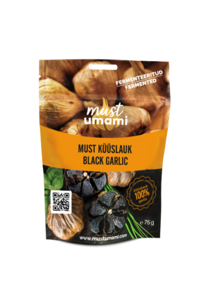 Organic Black Garlic (unpeeled bulb)
